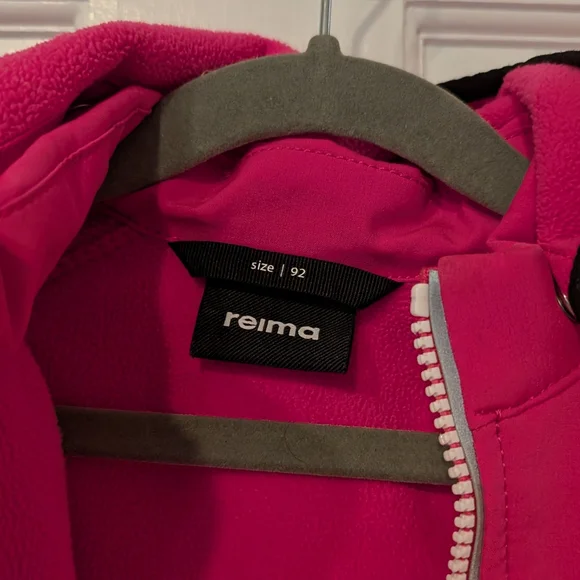 Reima Bright Pink Fleece Jacket - Picture 3 of 7